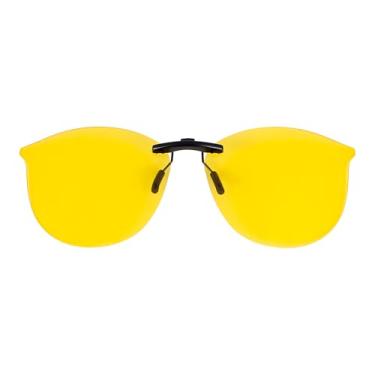 Imagem de Óculos de sol clip-on polarizados para RAY-BAN RX7140 RB7140, Amarelo, 49 X 20