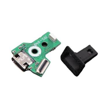 Imagem de Placa De Carregamento USB Tipo-C Para Controle PS4 Conector De Cabo Fl
