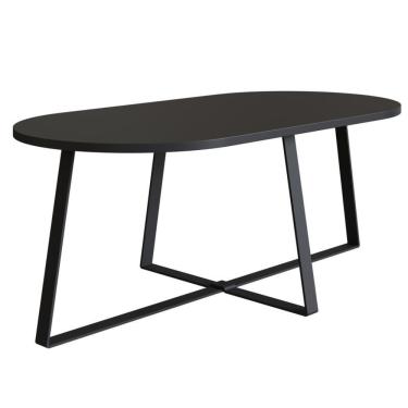 Imagem de Mesa De Centro Oval Média - Nero