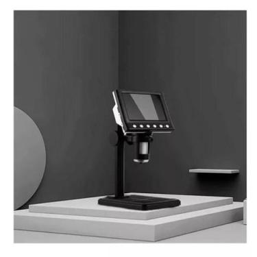 Imagem de Microscópio Tela Hd 4.3 Digital 1000x Usb Portátil Led - good home