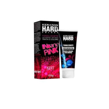 Imagem de Keraton Hard Colors Tonalizante Insane Pink 100g - KERT