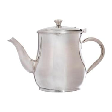 Imagem de Jarras de Cafeteira Bule Inox 400ml Brilho Para Servir Chá Café Leite Chocolate