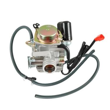 Imagem de 24mm Carburetor Replacement Parts for GY6 150cc Mopeds, Scooters, and ATVs