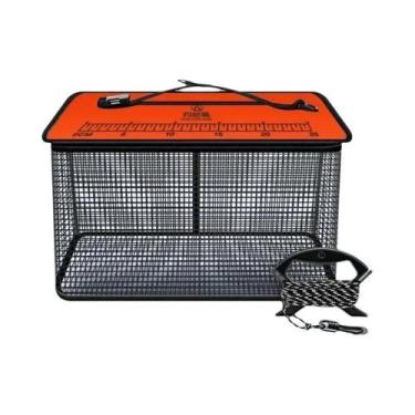 Imagem de Cesta Flutuante Dobrável Santa King Para Peixes, Balde Portátil Colaps