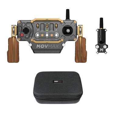 Imagem de Kit de controle MOVMAX para estabilizadores DJI Ronin, controle remoto de alumínio compatível com DJI RS4 Pro, RS4, RS3 Pro, estabilizador RS2, até 15 horas de uso com estojo de armazenamento