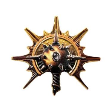 Imagem de Broche De Metal Unissex Baldur's Gate 3: Emblema De Cosplay De Bárbaro