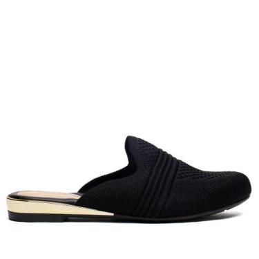 Imagem de Mule Feminino Modare Knit Conforto Preto, Preto, 35