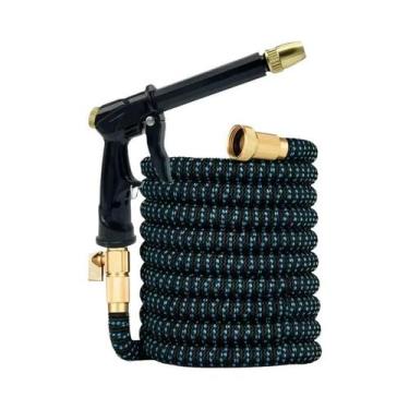 Imagem de Mangueira De Jardim Expansível De 3/4 Polegadas Com Conector E Bico De