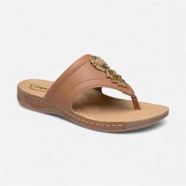 Imagem de Tamanco Campesí De Dedo Marrom-Feminino