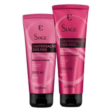 Imagem de Kit Siàge Cauterização dos Fios Shampoo + Condicionador - Eudora
