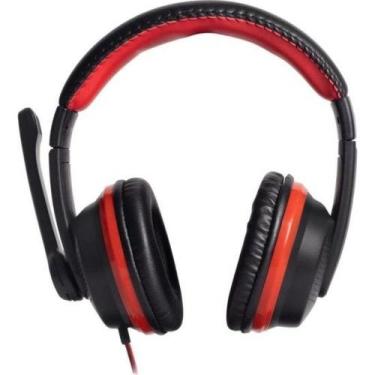 Imagem de Headset Gamer Fortrek Spider Black P3 Preto Vermelho Pct /1