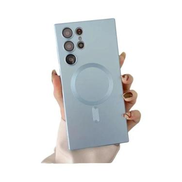 Imagem de Capa Magnética Fosca Para Samsung S25 S24 S23 S22 Ultra S21 S20 plus N