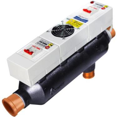 Imagem de Aquecedor Piscina Elétrico Manual Para Até 60 Mil Litros - Globalmar