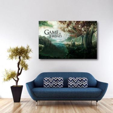Imagem de Quadro decorativo Game Of Thrones Tela em Tecido