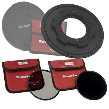 Imagem de Kit WonderPana Classic 145mm MC-CPL e ND1000 Compatível com Lente Olho de Peixe Tokina 10-17mm f/3.5-4.5 at-X 107 DX AF Fisheye