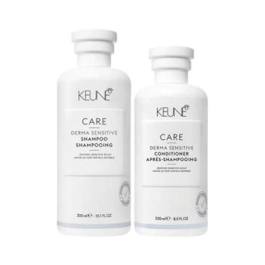 Imagem de Kit Home Care Derma Sensitive Keune Shampoo E Condicionador Couro Sens