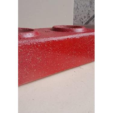 Imagem de Tijolo colorido ecológico (Vermelho pedra) Metro²