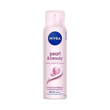 Imagem de NIVEA Desodorante Aerossol Pearl & Beauty - Proteção prolongada de 48h, antitranspirante, óleos perfumados, extrato de pérolas, maciez e suavidade, fragrância premium - 150ml