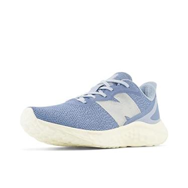 Imagem de New Balance Fresh Foam Arishi V4 Tênis de corrida feminino, Azul mercúrio/angorá Fuzz, 34