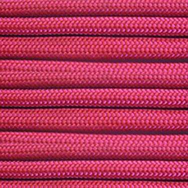 Imagem de Pulseira de sobrevivência de paraquedista 3 em 1 com fivela e bússola de emergência – Disponível em várias cores e tamanhos de pulso 7, 8, 9 (rosa, 22,5 cm)