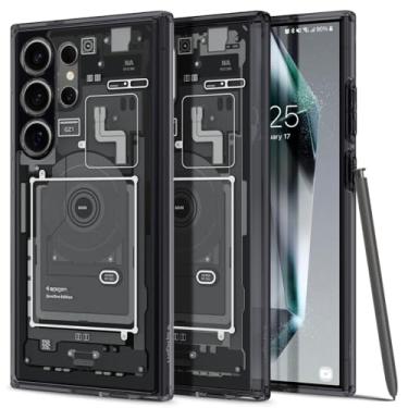 Imagem de Capa Spigen para Samsung Galaxy S24 Ultra: Ultra Híbrida [Antiamarelecimento][à prova de choque] para Samsung Galaxy S24 Ultra - Zero One