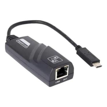Imagem de Adaptador Usb Tipo C X Rj45 10/100/1000