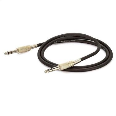 Imagem de Cabo P10 para P10 Estereo Preto - 5 Metros - CIRILOCABOS