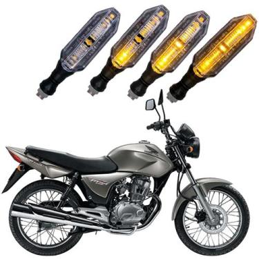 Imagem de Kit 4 Setas Sequenciais Pisca de Led Modelo P26S CG 150 TITAN ESD 2004