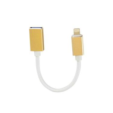 Imagem de Cabo Otg Evus C-078 Lightning X Usb 2.0 15Cm