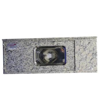 Imagem de Pia de Cozinha Granito 180cm Arabesco Master Cuba Simples - L.A PIAS E