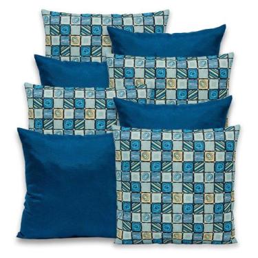 Imagem de Kit 8 Capas de Almofada com Zíper 40cmx40cm Gorgurinho - Dryka Enxovai