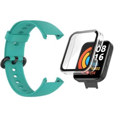 Imagem de Kit Pulseira + Full Case para Mi Watch 2 Lite - Estilo no Pulso, Verde