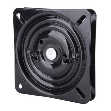 Imagem de NDNCZDHC Substituição de placa giratória para banco de bar resistente de 180 graus, base giratória de assento de banco de bar de 180 graus para cadeira reclinável ou móveis