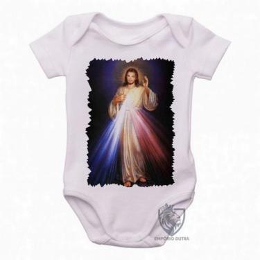 Imagem de body nenê criança roupa bebê Jesus Cristo  luz - Empório Dutra, M   ( 