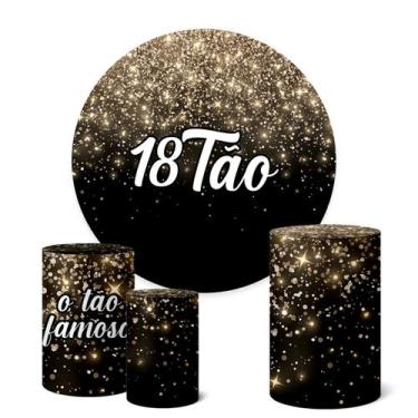 Imagem de Trio Capas Cilindro + Painel 1,50m O Tão Famoso 18tão - Fadrix
