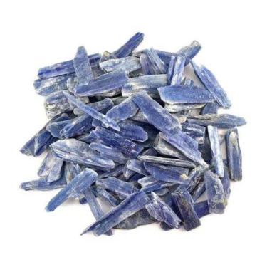 Imagem de Pedra de São Miguel Cianita Azul Até 2cm Cristal Natural para Proteção