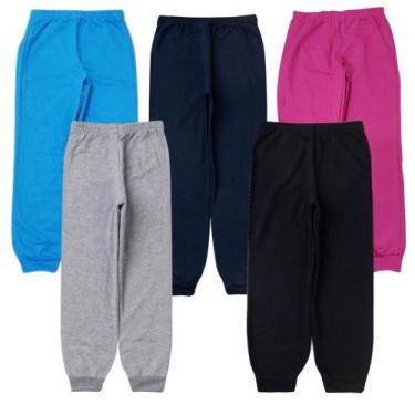 Imagem de Kit 3 Calças Bebê de 6 Meses a 1 Ano - Monsters Kids, Menina, 1