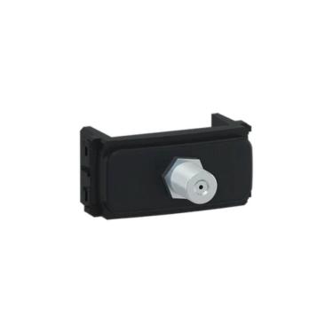 Imagem de Módulo Tomada Antena Tv 75 Ohms Preto Compose - Weg