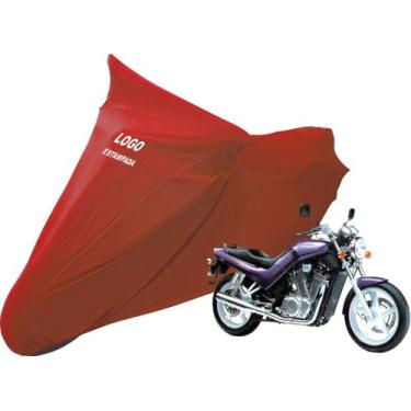 Imagem de Capa De Tecido Helanca Lycra Moto Suzuki VX800CC Sob Medida - Mz, Verm