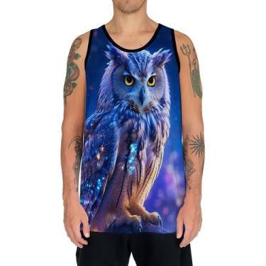 Imagem de Camiseta Regata Animais Corujas Misticas Aves Noturnas HD 22 - Enjoy S