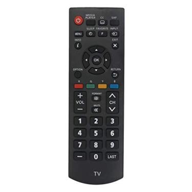 Imagem de N2QAYB000820 Controle remoto de substituição compatível com Panasonic TV TH-42LRU6 TH-32LRU60 TH-42LRU60 TH-65LRU60 TC-L32B6 TC-L32XM6 TH-50LRU70 TH-32LRU70 TH-42LRU70