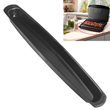 Imagem de Bandeja coletora de graxa de óleo de 14,5 cm, peça de substituição para G-Eorge Foreman Grill, adequada para a maioria das grelhas, suporta o calor da graxa, óleo e gordura - Fácil de limpar à mão ou
