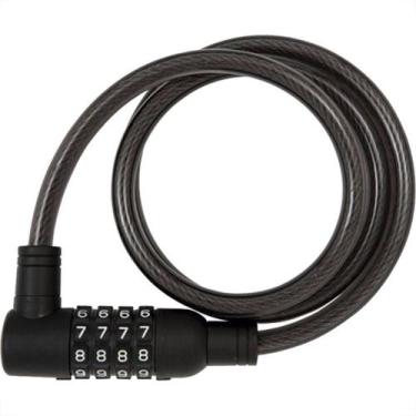 Imagem de Cadeado Para Bicicleta Brasfort Com Segredo 8Mm X 1M - 7017 - BRASFORT