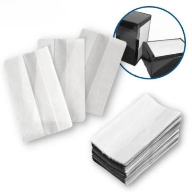 Imagem de Guardanapo de Papel TV Branco Balcão Padaria Baby TBT - 14x14cm - pct 