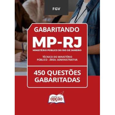 Imagem de Caderno MP-RJ - Técnico do Ministério Público - Área: Administrativa -