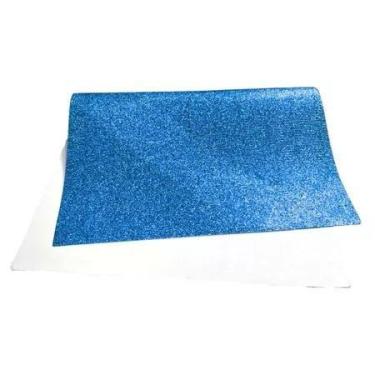 Imagem de Kit 5 Folhas De Papel Microondulado Glitter 50x80cm Escolar - MAISTEM,