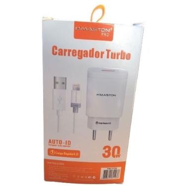 Imagem de Carregador Turbo 4.0 Y59-2 Para iPhone Ios 30w Branco