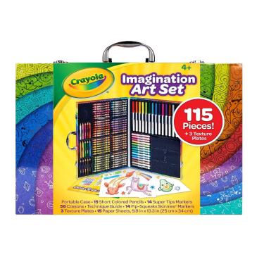 Imagem de Crayola Maleta Com 115 Peças Inspiration Art Metalizada