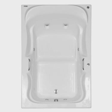 Imagem de Banheira Hidromassagem Astra Serenade Maggiore Super Luxo 180cmx120cmx48cm - 06 Jatos Gel Coat P3