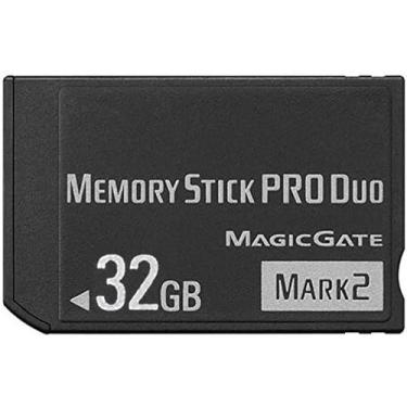 Imagem de GYWY Cartão De Memória Original Ms 32Gb Memory Stick Pro Duo (Mark2) Para Câmera Psp